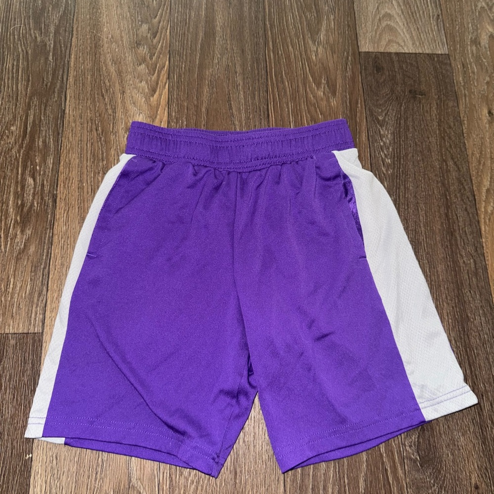 Athletic Works Purple Kids Shorts Size 8